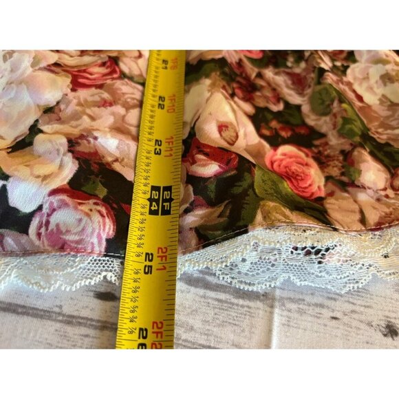 Kate Spade Dream A Little Dream Loungeware Romper Women’s LARGE Pink Floral - Picture 12 of 12